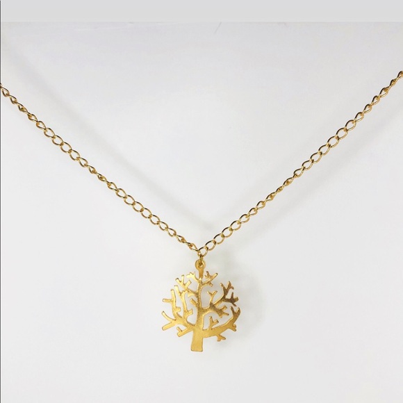 ♡ 2 for 20$ ♡ Gold Tree of Life pendant Necklace - Picture 2 of 5